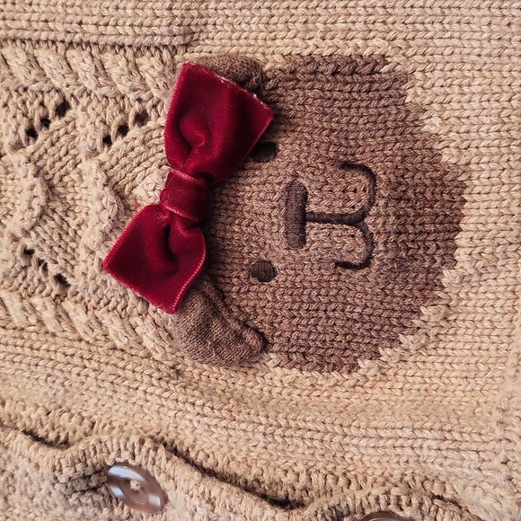 Adorable knit button up sweater - Picture 3 of 4